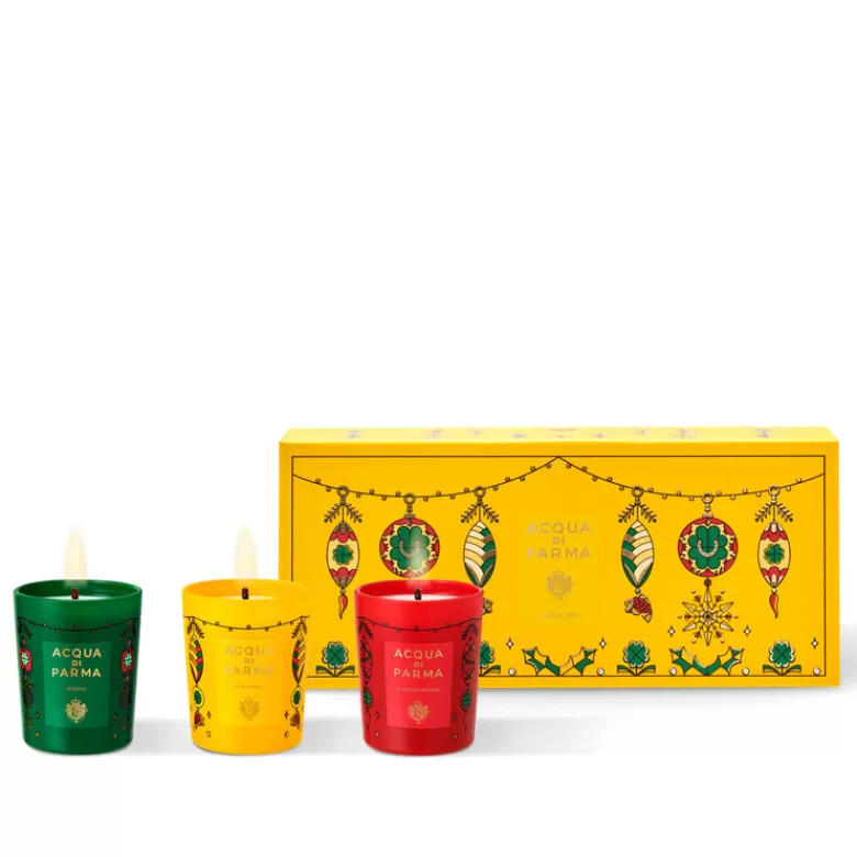 Acqua Di Parma Italian Moments^Holiday Candle Trio